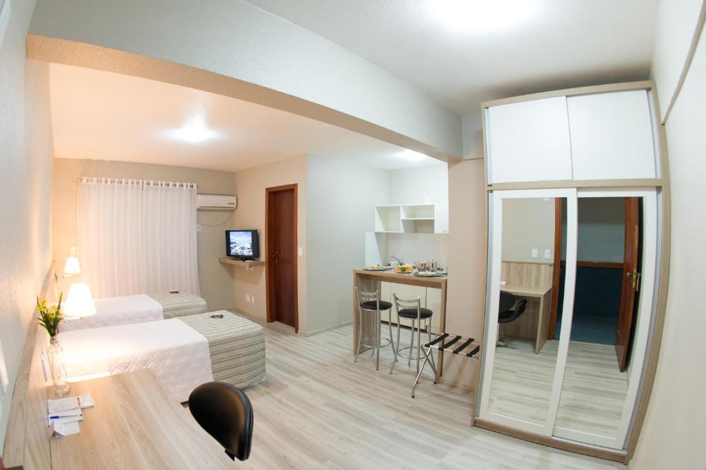 Aquarius Hotel Flat Residence Santa Cruz do Sul Phòng bức ảnh